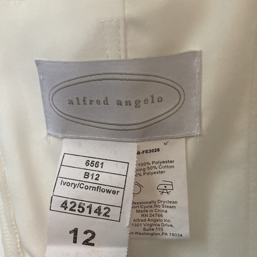 ALFRED ANGELO SIZE 12 HALTER TOP - Picture 12 of 17
